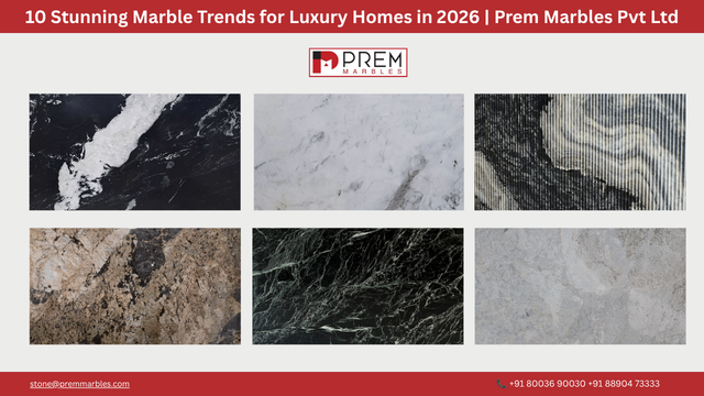 Choosing Marble For Luxury Homes in India